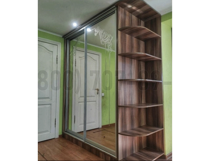 Шкаф с пескоструйным рисунком в Люберцах